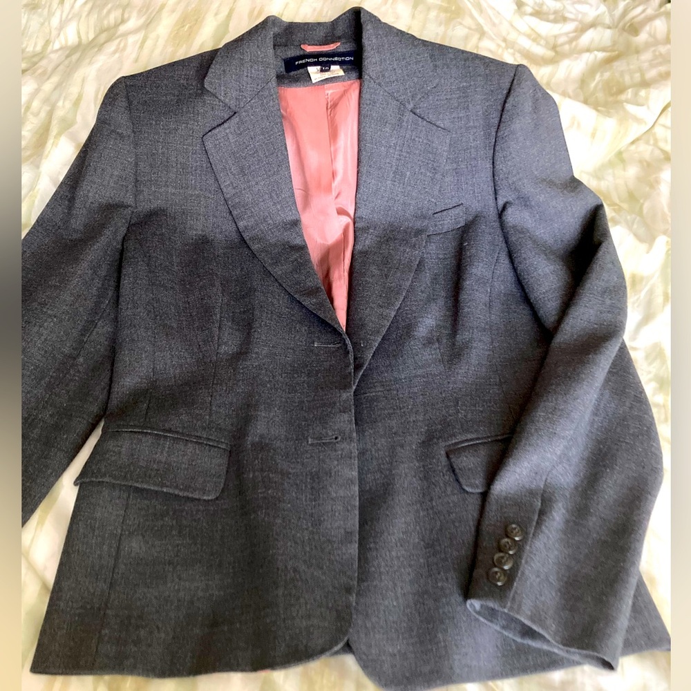 Vintage French Connection wool blend blazer